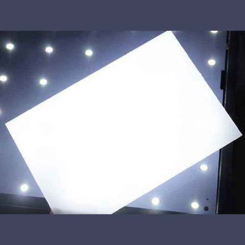 Led light diffuser sheet
