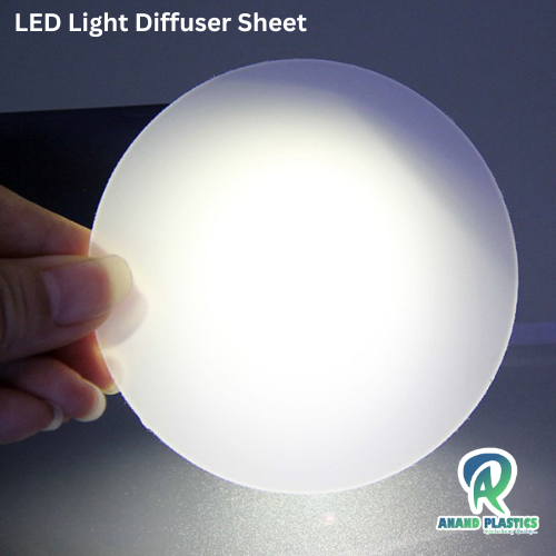 Led light diffuser sheet