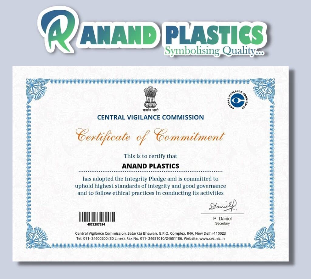 anandplastics certificate