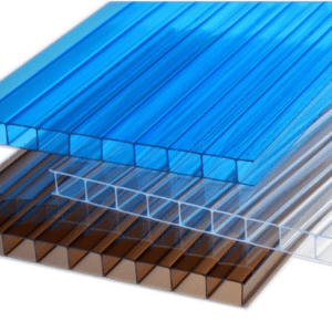 Multiwall Polycarbonate Sheets also known as holo sheets.